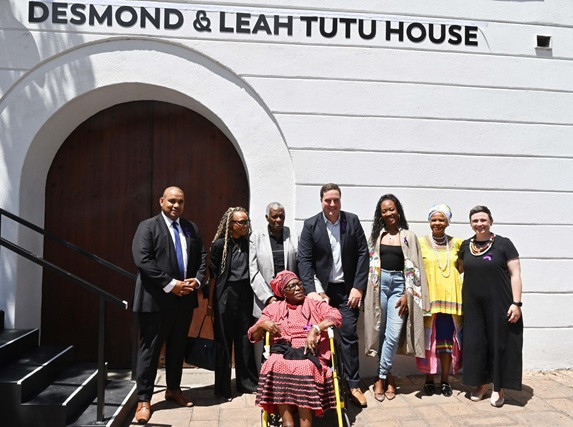 Old Granary renamed Desmond and Leah Tutu House