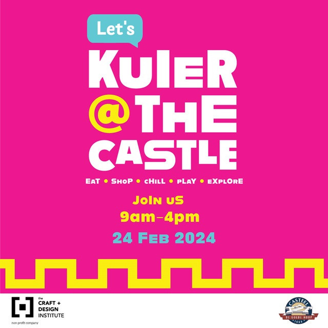 Kuier@TheCastle a new monthly market at Castle of Good Hope